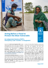 Acting Before a Flood to Protect the Most Vulnerable: An Independent Review of WFP’s Anticipatory Cash Transfers  in Bangladesh